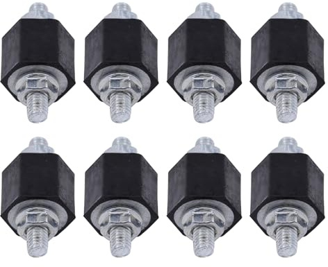 Halter Gummilager Ladeluftkühler mit Muttern für Transporter T4 für Sharan 7M Alhambra Toledo Galaxy für Passat B3 für Passat 35I B4 Polo Golf 2 Golf 1 Cabrio für Jetta V8 Corrado Derby 2 LT 28-35