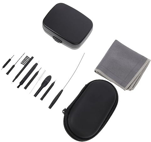 Healvian Hearing Aid Accessories Cleaning Cleaning Tools Kit Brush Magnet Hearing Aid for Daily Use