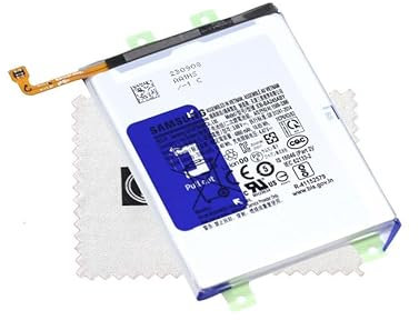 Batteria originale per Samsung Galaxy S24 S921B con panno per la pulizia dello schermo Shlok