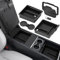 2025 Upgrade 5PCS Center Console Organizer Tray for Tesla New Model Y (2026 Juniper)/3 Highland Accessories 2025, Hidden Storage Box, Cup Holder & Armrest Drawer Organizer, Shockproof, No-Noise