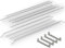 inferramenta Kit Scolapiatti 41×22,5 cm da Incasso per Pensile 45 cm | Acciaio | Grigio (Pensili 45 cm)