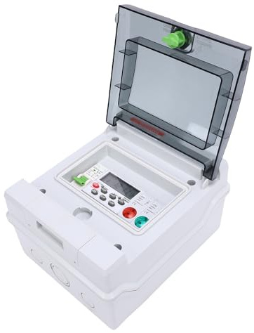 GOWENIC Elbox Utomhus med Programmerbar Timer, Automatisk Timer för Offentliga Anläggningar, Jordbruksmark/trädgårdar, ABS/PVC/PA66-material