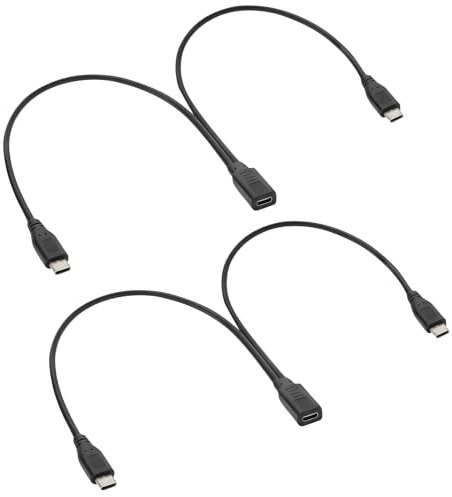 HENGBIRD Cavo USB-C Doppio 1 a 2 - Adattatore USB-C Y Splitter per Carica - 2 Porte USB-C per Smartphone, MacBook e Tablet, 30cm, 2 Pezzi