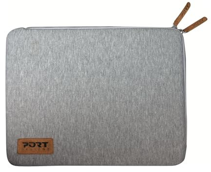 Port Designs Torino Shockproof Universal Skin Sleeve/Case for 10/12.5-Inch Laptops, Grey