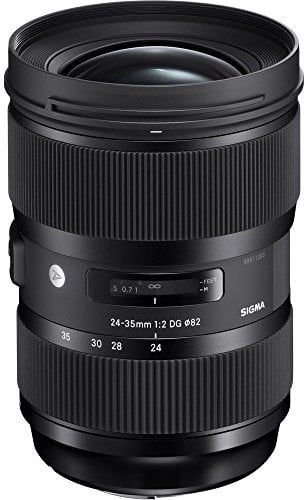 Sigma Obiettivo 24-35 mm-F/2 DG HSM -AF, Attacco Nikon, Nero