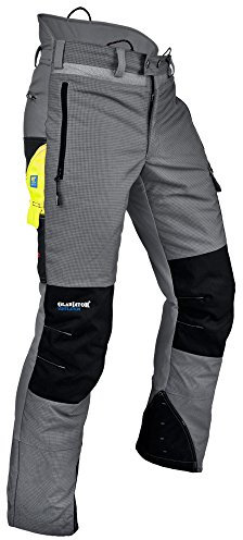 Pfanner® Ventilation Schnittschutzhose Klasse 1 Gladiator Gewebe, Farbe:grau, Größe:XL