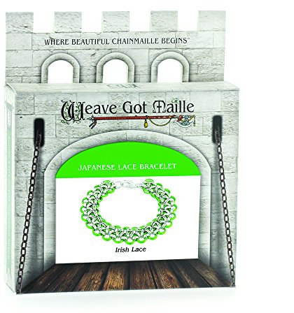 Weave Got Maille 2 japanische Spitze Kette Maille Armband-Set – Irische Spitze