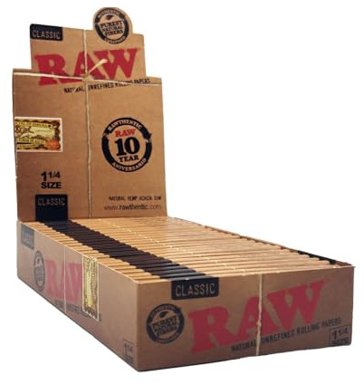 Raw Organic 1/4 Simple X24 - No Nicotine or Tobacco