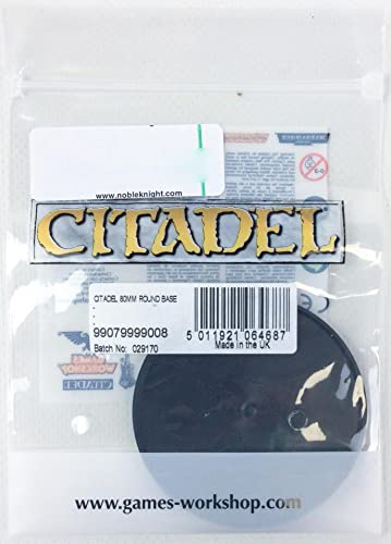 Citadel 80 mm runder Sockel (1 Einheit)