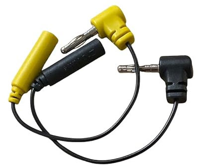 E-Stim 4mm Low Profile Adapter 12 cm lang - Reizstrom Elektrostimulation