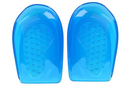 Solette per la Correzione delle Gambe O/X in Gel di Silicone - Plantare per Piede, Calzature, Inserti, Cuscinetti Tallone - Pronazione Correttiva, Supinazione per Donna e Uomo (L41-46)