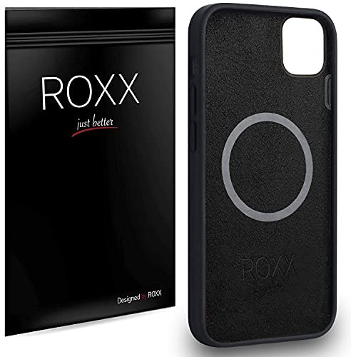 Roxx Hard Case Silikon Hülle | Kompatibel mit iPhone 13 Mini 5,4 Zoll | Wie das Original nur Besser | Testsieger | Kompatibel mit MagSafe Zubehör