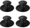 CcHhyyt 4 tiradores autoadhesivos para cajones, pomos de armario, tiradores de acero inoxidable, para armarios de cocina, cajones, para despegar y pegar sin taladrar (negro)