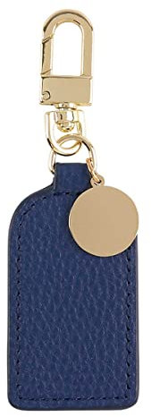 DRAEGER PARIS - Porte-Clés - Thème : Rond - 11 x 3,5 x 0,2 cm - Bleu - Accessoire, Mode, Clés - Idée Cadeau Anniversaire, Noël, Amis, Famille, Copine