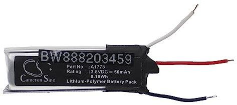 vhbw Akku kompatibel mit Beats X MLYE2LL/A, MLYG2LL/A, MNLV2LL/A, MR3L2LL/A Wireless Headset Kopfhörer (50mAh, 3,8V, Li-Polymer)