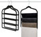 Baoswi Paquete de 3 perchas antideslizantes para pantalones de mezclilla, múltiples perchas de terciopelo, organizador de armario para jeans, bufandas, corbatas, paquete de 3 unidades