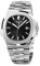 TACTO Specht&Sohne Automatikuhren für Herren Japan Miyota 8215 Mechanische Armbanduhr Edelstahl Saphir Wasserdicht, Schwarz , Klassisch