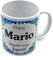 PLUS HOME Taza personalizada con nombre. Regalos personalizados con nombre y texto. Tazas con frases originales.MARIO