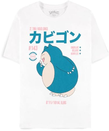 Difuzed Pokemon Snorlax #143 T-Shirt Damen (S)