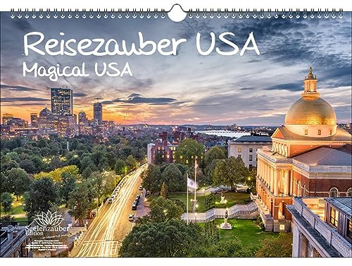 Reisezauber USA DIN A3 Immerwährender Kalender USA Stadt und Land - Seelenzauber