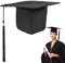 letcdfer Bachelor Hut Abschluss Hut Doktorhut Graduation Hat Absolventenkappe Mit Quaste High-School-universität College-abschlussparty-zubehör Für Abschlussfeiern Vom Studium Abschluss Hut Bachel