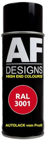RAL3001 SIGNALROT Spraydose matt Lackspray Sprühdose DIY Autolack