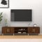 FENLAX Mueble Salon Moderno TV Mueble Televisión Aparador TV Armário de TV 180x31,5x40 cm Marrón Roble