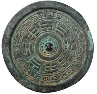 Feng Shui Bagua Spiegel China Old Bronze Old Feng Shui Bronze Spiegel Klatsch Spiegel