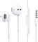 Earphones, In-Ear Headphones Earphones 3.5mm Jack Wired Earbuds with Microphone Mic, Noise Isolating Earbuds Deep Bass Corded In-Ear Headphones for i-Phone, Samsuing & More device (White)
