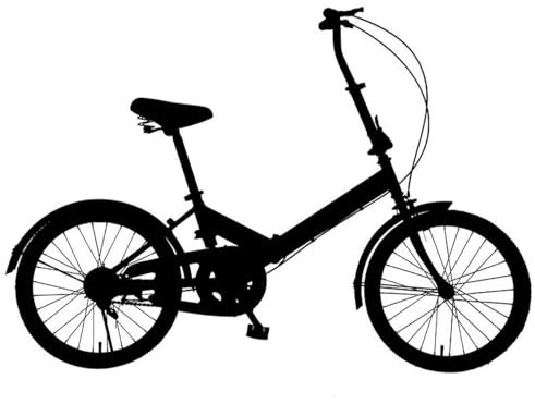 Faltrad Carbonsteel Faltrad; Verstellbarer Lenker und verstellbare Sitzhöhe; 16 Zoll Mountainbike; Faltrad für Erwachsene7Speed Leichtes faltbares Stadtrad für verbesserten Fahrkomfort