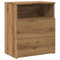 vidaXL Nachttisch Artisan-Eiche 50x32x60 cm Holzwerkstoff, Schrank, Beistelltisch, Bettschrank, Nachtschrank, Schlafzimmermöbel, Nachtkästchen
