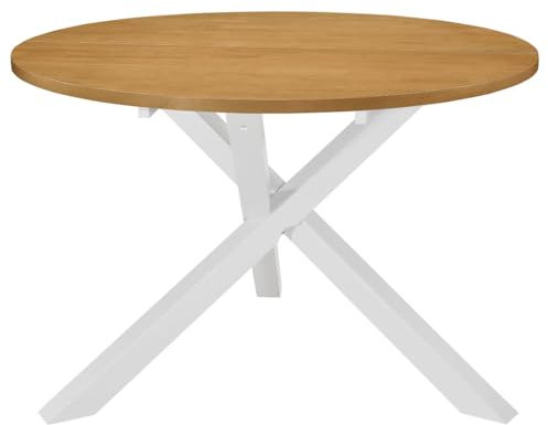 Tische, Küchen- & Esszimmertische, Esstisch, Weiß, 120 x 75 cm, MDF