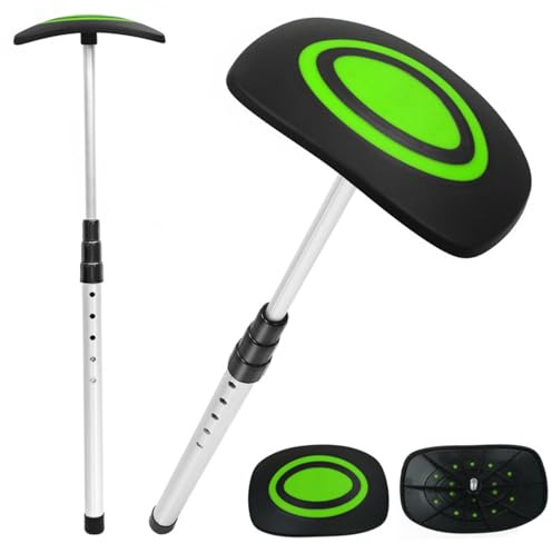 Pesoncarl Stützstange für Golf-Reisetaschen, 4 Abschnitte, 50,8–132,1 cm, Stützstange für Reise-Golftaschen, Robustes Golftaschen-Zubehör aus Aluminiumlegierung und ABS zum Schutz der Schläger