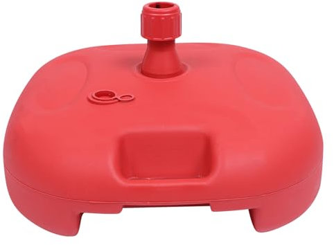 FONDOTIN Parasol De Jardin avec Base Ronde Support pour Parasol Déporté Accessoire De Solaire pour Terrasse Et Plage Poids De Aux Intempéries