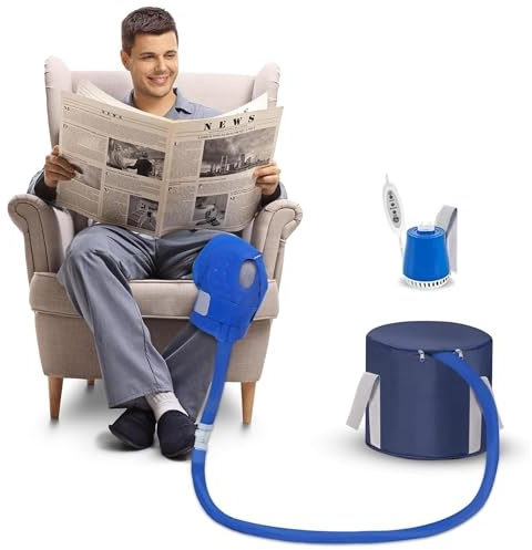 Machine de thérapie par le froid, machine à glace programmable pour la récupération du genou et les blessures sportives, système de thérapie par glace portable avec minuterie intelligente, 3 niveaux