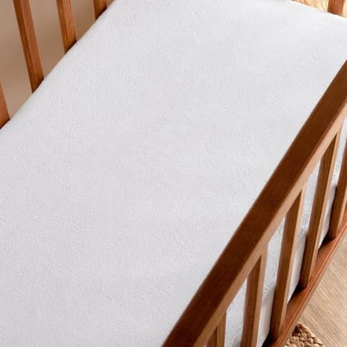 Kadolis - Bouclette Bio-Baumwolle - Matratzenschutz für Bett 40x90 cm - Absorbierend und atmungsaktiv - Wasserdicht ohne PVC - OEKOTEX Zertifiziert