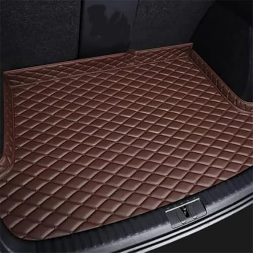 Coche Estera Maletero para Ford Focus 2007-2012, Impermeable Antideslizante Antimanchas Bandeja Forro Maleteros Alfombra Accesorios,G/Coffee