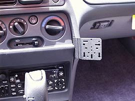 DashMount für Mitsubishi Eclipse/Spyder (D30/D32) Baujahr 1995 bis 2000 KFZ Navi Handy Halterung von telebox