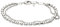 Fossil Armband Für Frauen, 19 Cm Silber Basis Metall, Howlite Armband, JA6775040