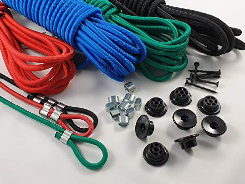 OuM 5 Stück Seilklemmen/Würgeklemmen 8mm