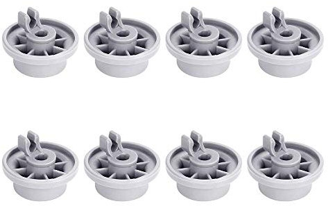 Find A Spare Lower Basket Wheels to fit Bosch, Neff & Siemens Dishwashers (Pack of 8)