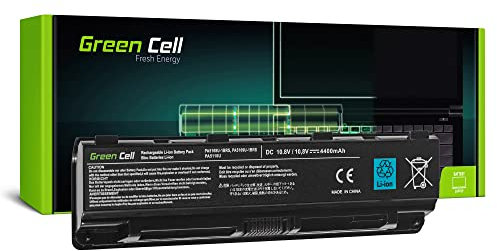 Green Cell Laptop Akku für Toshiba Satellite C50 C50D C50t C55 C55D C55Dt C55t C70 C70D C75 C75D L70 P70 Pro A50 C50 C50D Pro C70 Pro L70 S70 S70t S75 S75D S75Dt, Tecra A50