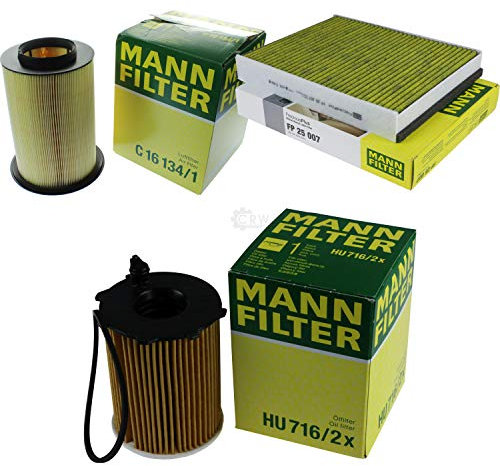 MANN-FILTER Inspektions Set Inspektionspaket Innenraumfilter Luftfilter Ölfilter