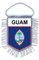 Akachafactory Wimpel Mini Flagge Fahne flaggen miniflagge Guam usa