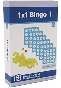 Schmidt-Lehrmittel „1x1 Bingo I“ | kleines Einmaleins Lernspiel | Grundschule
