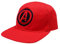 Marvel Comics Avengers änderbare Logos Baseballkappe rote Xs