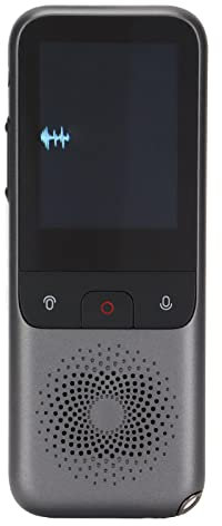 Dpofirs Übersetzer Sprachübersetzer Voice Translator, 138 Sprachen Portable Two Way Easy Trans Smart Language Translator Device Support Offline/Hotspot/WiFi