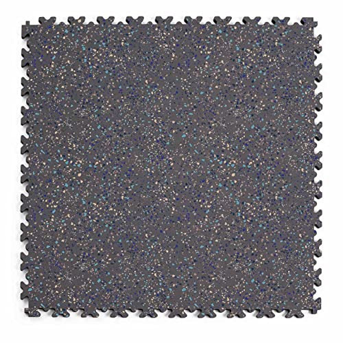 Dalle pour passage voiture pour particuliers et pros | Dalle emboîtable pose puzzle sans colle | Sol PVC garage, atelier et plus pour usage intensif - INDUSTRY PRINT ECO