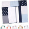 ULLENBOOM ® Wickelauflage 85x75 cm mit Frotteebezug - Blau Hellblau Grau (Made in EU) - Wickelunterlage waschbar, Für Unterwegs geeignet, Bezug: 100% OEKO TEX Baumwolle, Wickeltischauflage 75x85
