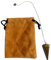 Pendule en pierre naturelle Oeil de tigre, pendule en cristal, pendule en cristal hexagonal vintage pour la radiesthésie, pendule Chakra Reiki Divination Méditation Wicca (Oeil de tigre)
